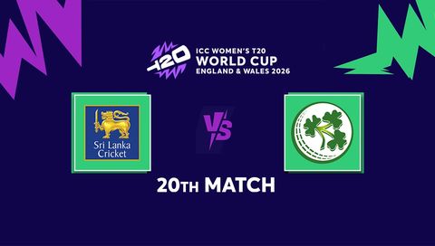 ICC Womens T20 World Cup 2026, Match 20: Sri Lanka vs Ireland