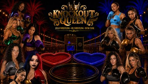 Knockout Queen: Jello Wresting, Oil Wresting, Dunk Tank Games and Lunch