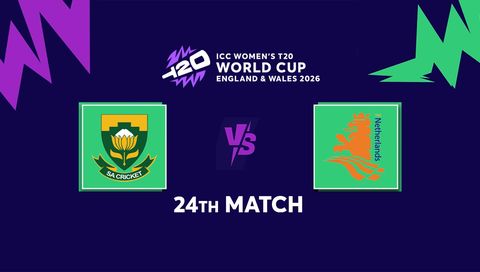 ICC Womens T20 World Cup 2026, Match 24: South Africa vs Netherlands