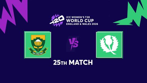 ICC Womens T20 World Cup 2026, Match 25: Sri Lanka vs Scotland