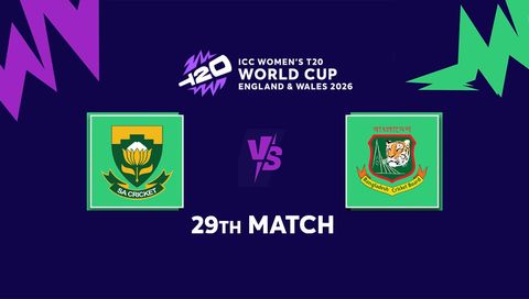 ICC Womens T20 World Cup 2026, Match 29: South Africa vs Bangladesh