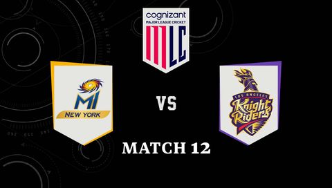 Cognizant Major League Cricket 2026, Match 12: MI New York vs Los Angeles Knight Riders