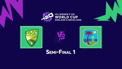ICC Womens T20 World Cup 2026, Semi-Final 1: Australia vs West Indies