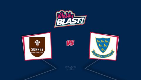Vitality T20 Blast 2026: Surrey vs Sussex
