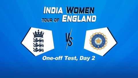 India Women's tour of England 2026, One-off Test, Day 2