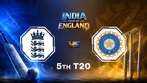 India tour of England 2026, 5th T20