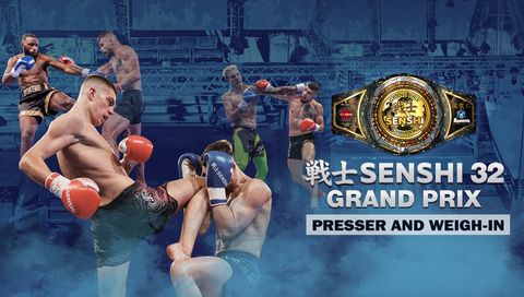 SENSHI 32 Grand Prix: Presser and Weigh-In
