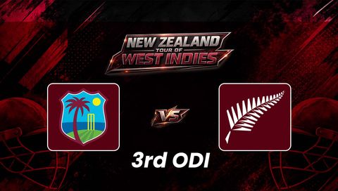 New Zealand tour of West Indies 2026 3rd ODI