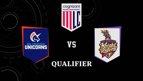 Cognizant Major League Cricket 2026 Qualifier: San Francisco Unicorns vs Los Angeles Knight Riders