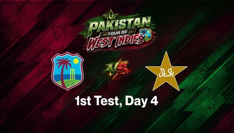 Pakistan tour of West Indies 2026, 1st Test, Day 4