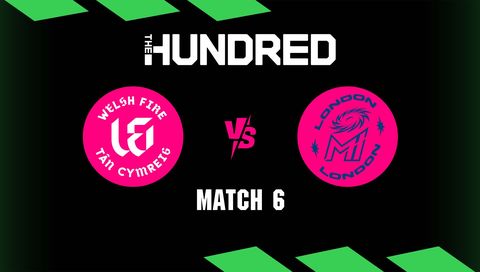 The Hundred Men 2026, Match 6: Welsh Fire vs Mi London
