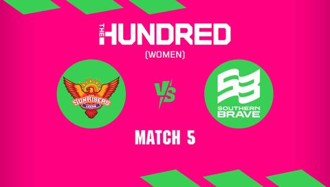 The Hundred Women 2026, Match 5: Sunrisers Leeds vs Southern Brave