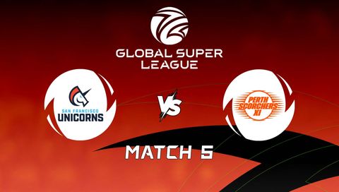 Global Super League 2026, Match 5: San Francisco Unicorns vs Perth Scorchers XI