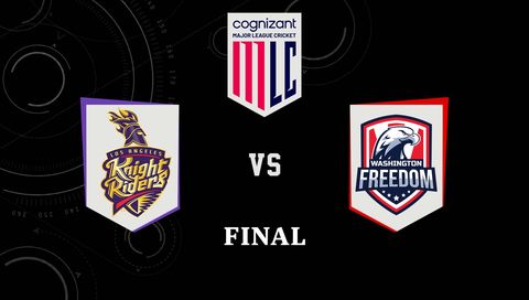 Cognizant Major League Cricket 2026 Final: Los Angeles Knight Riders vs Washington Freedom