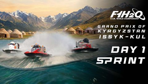 UIM F1H2O World Championship 2026: Grand Prix of Kyrgyzstan, Day 1 - Sprint Races