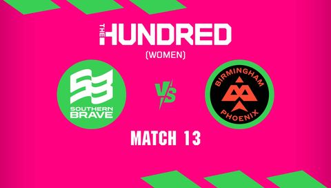 The Hundred Women 2026, Match 13: Southern Brave vs Birmingham Phoenix