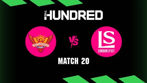 The Hundred Men 2026, Match 20: Sunrisers Leeds vs London Spirit