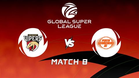 Global Super League 2026, Match 8: Desert Vipers vs Perth Scorchers XI