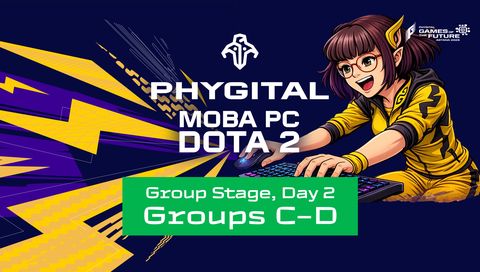 Games of The Future Astana 2026: MOBA PC (Dota 2) - Group Stage, Day 2, Groups C–D