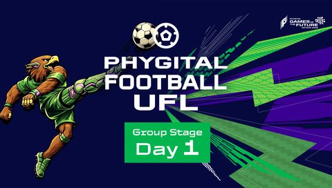 Games of The Future Astana 2026: Phygital Football (UFL) - Group Stage, Day 1