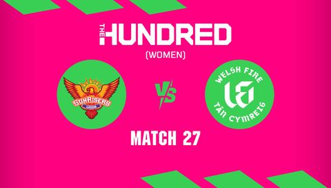 The Hundred Women 2026, Match 27: Sunrisers Leeds vs Welsh Fire