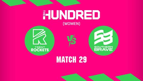The Hundred Women 2026, Match 29: Trent Rockets vs Southern Brave