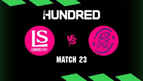 The Hundred Men 2026, Match 23: London Spirit vs MI London