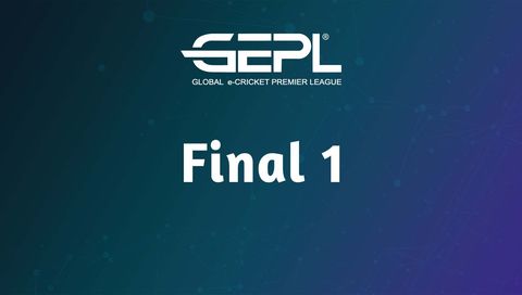 Global e-Cricket Premier League 2026: Final 1