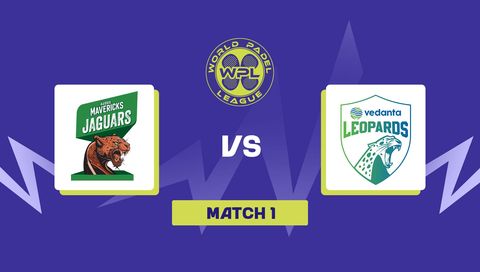World Padel League 2026, Match 1: Aussie Mavericks Jaguars vs Vedanta Leopards
