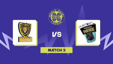 World Padel League 2026, Match 3: Game Changers Lions vs Panorama Panthers