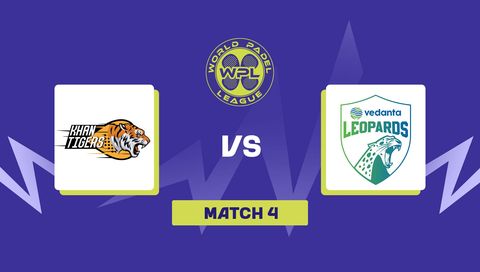 World Padel League 2026, Match 4: Khan Tigers vs Vedanta Leopards