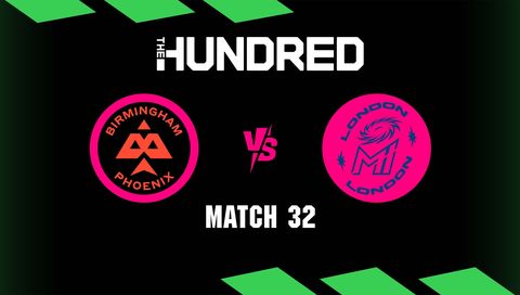 The Hundred Мen 2026, Match 32: Birmingham Phoenix vs Mi London