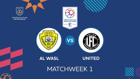 UAE Pro League 2026/27: Al Wasl vs United