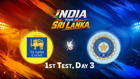 India tour of Sri Lanka 2026, 1st Test, Day 3
