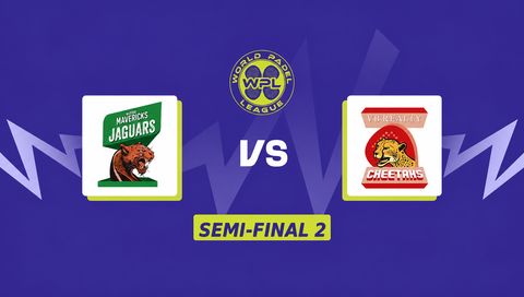 World Padel League 2026 Semi-Final 2: Aussie Mavericks Jaguars vs VB Realty Cheetahs