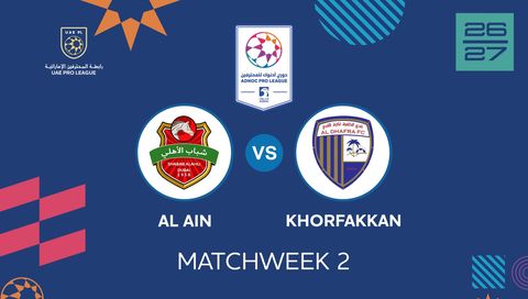 UAE Pro League 2026/27: Shabab Al-Ahli vs Al Dhafra