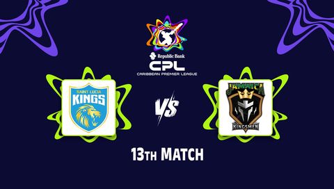Caribbean Premier League 2026, Match 13: Saint Lucia Kings vs Jamaica Kingsmen
