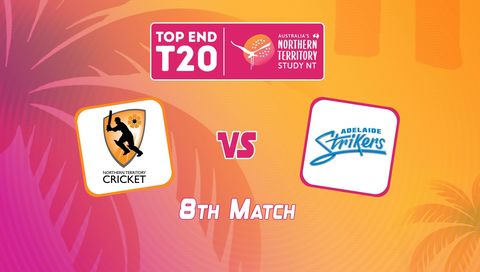 Top End T20 Series 2026, Match 8: NT Strike vs Adelaide Strikers Academy