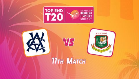 Top End T20 Series 2026, Match 11: Victoria vs Bangladesh HP