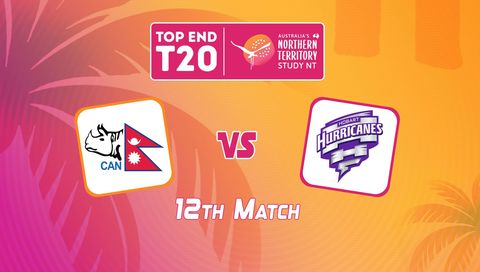 Top End T20 Series 2026, Match 12: Nepal vs Hobart Hurricanes