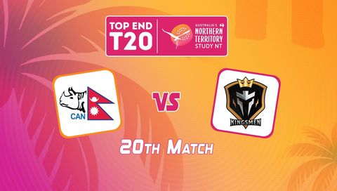 Top End T20 Series 2026, Match 20: Nepal vs HH Kingsmen