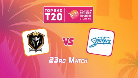 Top End T20 Series 2026, Match 23: HH Kingsmen vs Adelaide Strikers Academy