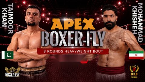 Boxer Fly APEX: Taimoor Khan vs Mohammad Khisheh