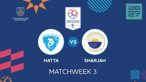 UAE Pro League 2026/27: Hatta vs Sharjah