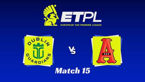 European T20 Premier League 2026, Match 15: Dublin Guardians vs Amsterdam Flames