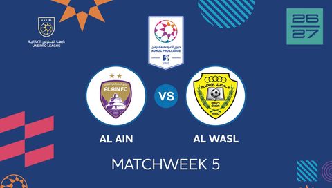 UAE Pro League 2026/27: Al Ain vs Al Wasl