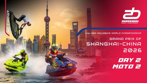 UIM-ABP Aquabike World Championship 2025: Grand Prix of Shanghai, Day 2 - Moto 2