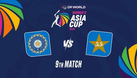 DP World Asia Cup Women's 2026, Match 9: India vs Pakistan