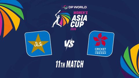 DP World Asia Cup Women's 2026, Match 11: Pakistan vs Hong Kong China