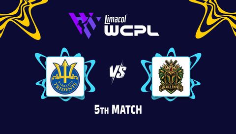 Womens Caribbean Premier League 2026, Match 5: Barbados Tridents vs Jamaica Empress